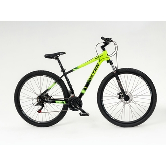 Велосипед горный FOXTER Mexico 9-sp 29" 2024 Зеленый/черный